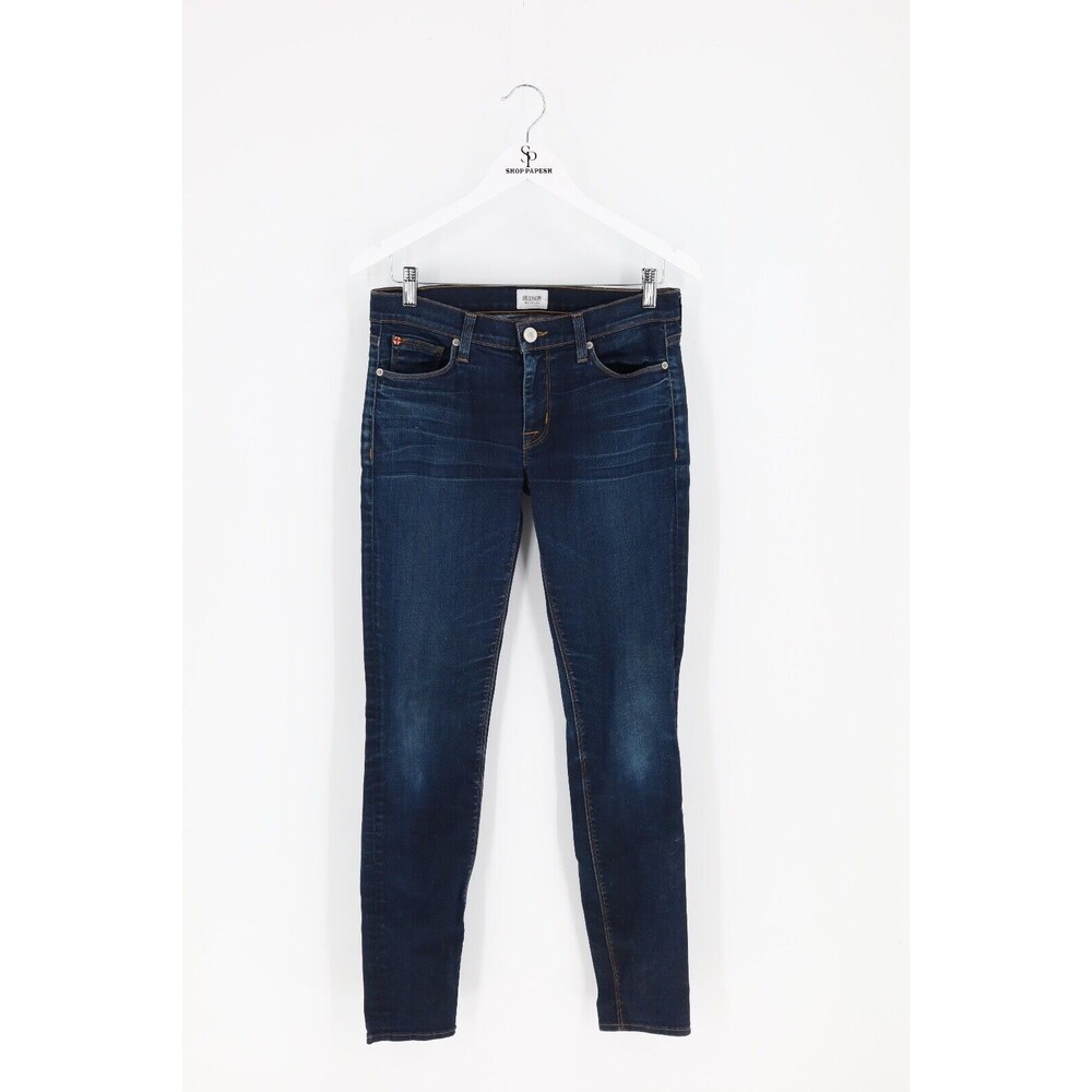 Hudson Women Size 29/ L30 Dark Wash Krista Super Skinny Low Rise Jean